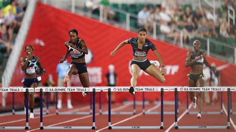 Olympic Hurdler Sydney McLaughlin Aims for Gold at Tokyo.